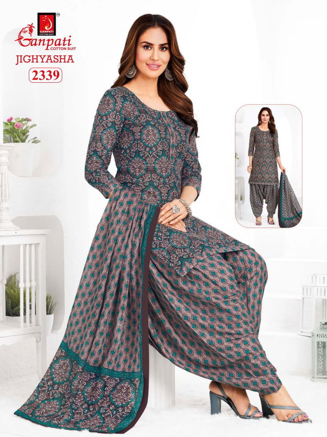 Jighyasha 23 By Ganpati Cotton Printed Dress Material Suppliers In India